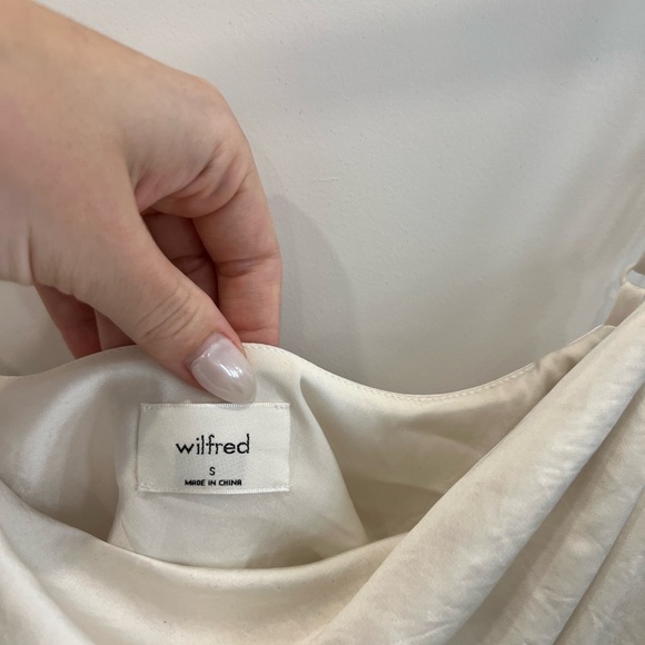 Wilfred allusion satin cowl neck cami - Picture 3 of 4